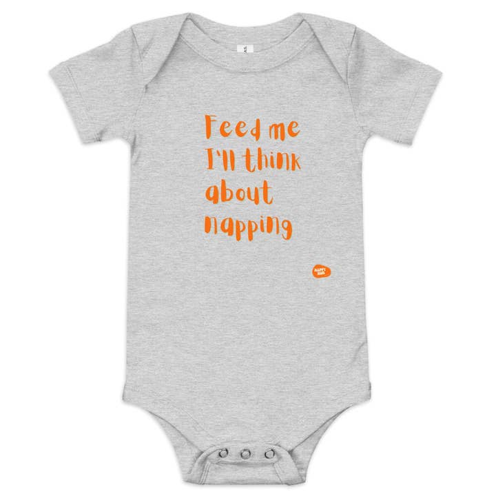 Tiny Boss Bodysuit - Funny baby short sleeve one piece for wholesale by Happymom