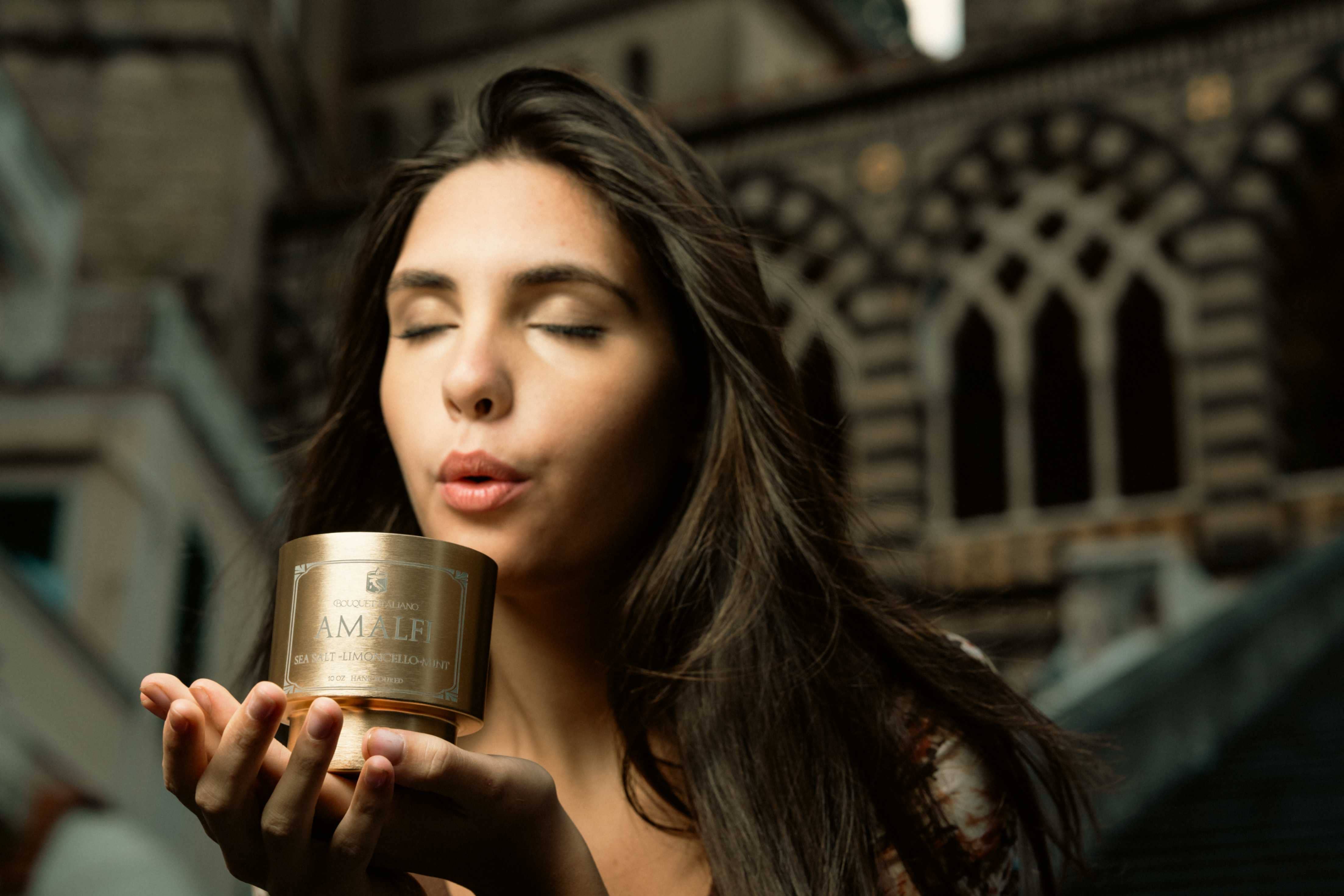 BouquetItaliano – wholesale Jar/filled candle – Amalfi Luxury Scented Candle – Italian Coastal Inspired29