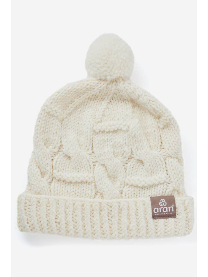 Aran Woollen Mills - Wholesale Clothing Set - Baby - Méaróg Aran Baby Mittens and Hat Gift Set