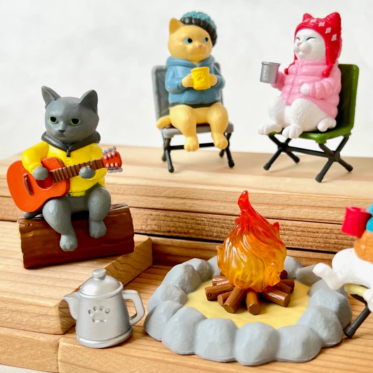 BCmini - Wholesale Decorative Figurine - 70770 Campfire Cats Blind Box39