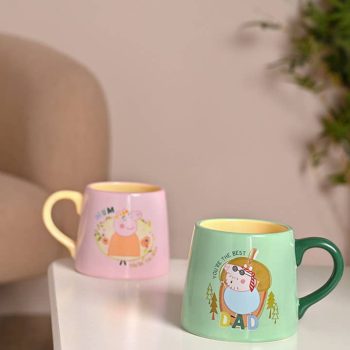 WIDDOP and Co. - Vendita all'ingrosso Bicchiere/tazza - Tazza «Best Dad» di Peppa Pig