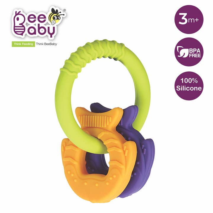 Baratijas masticables Beebaby, con forma de pez dorado para venta al por mayor de Beebaby