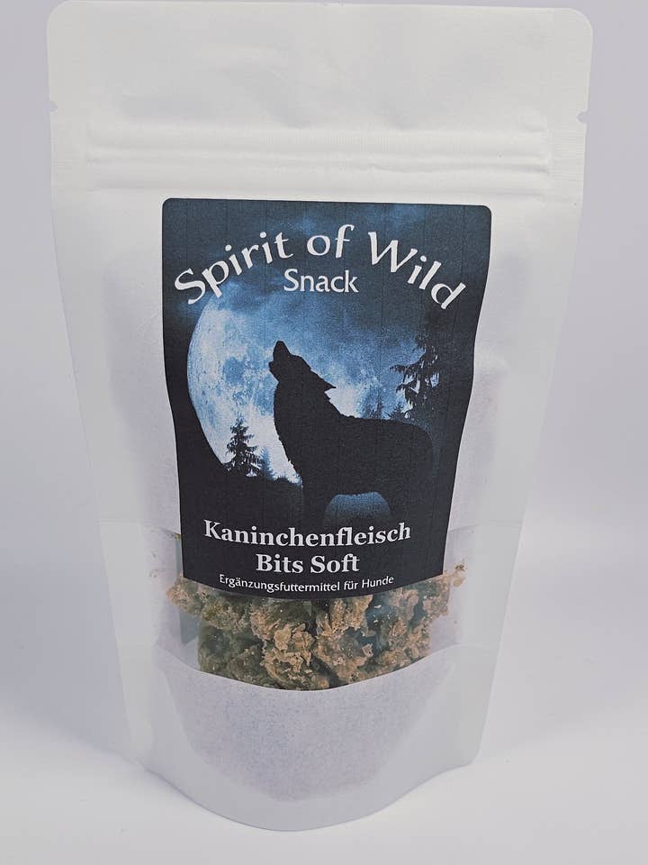 Spirit of Wild Snack Rabbit Meat Bits Soft for wholesale by Spirit of Wild
