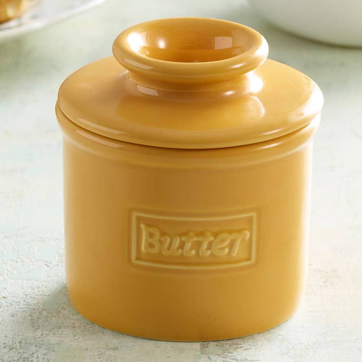 The Original Butter Bell® Crock - Wholesale Butter Dish - The Original Butter Bell® Crock - Cafe Golden Yellow