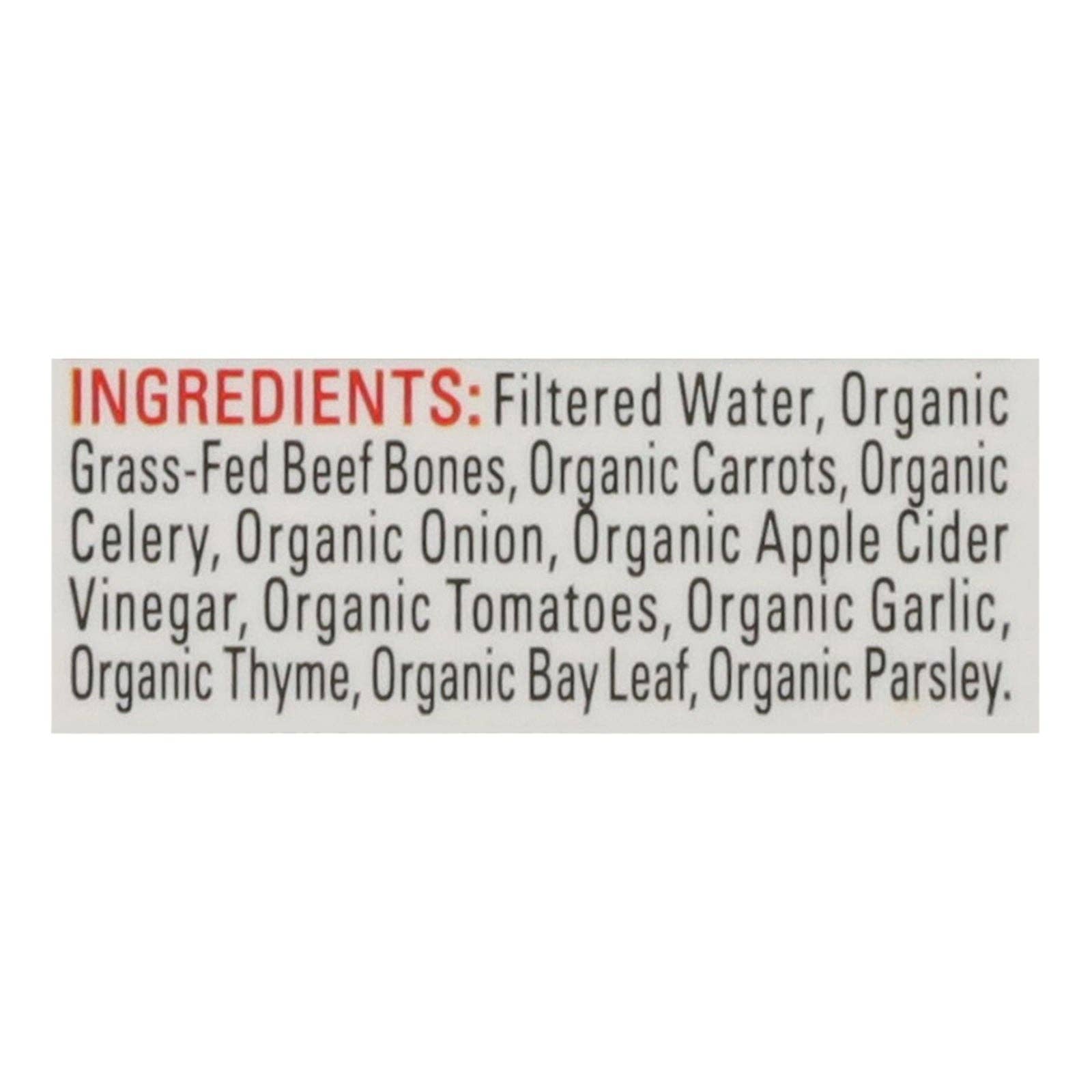 Everyday Supply Co - Wholesale Broth - Bonafide Provisions Organic Beef Bone Broth - 6 Pack2