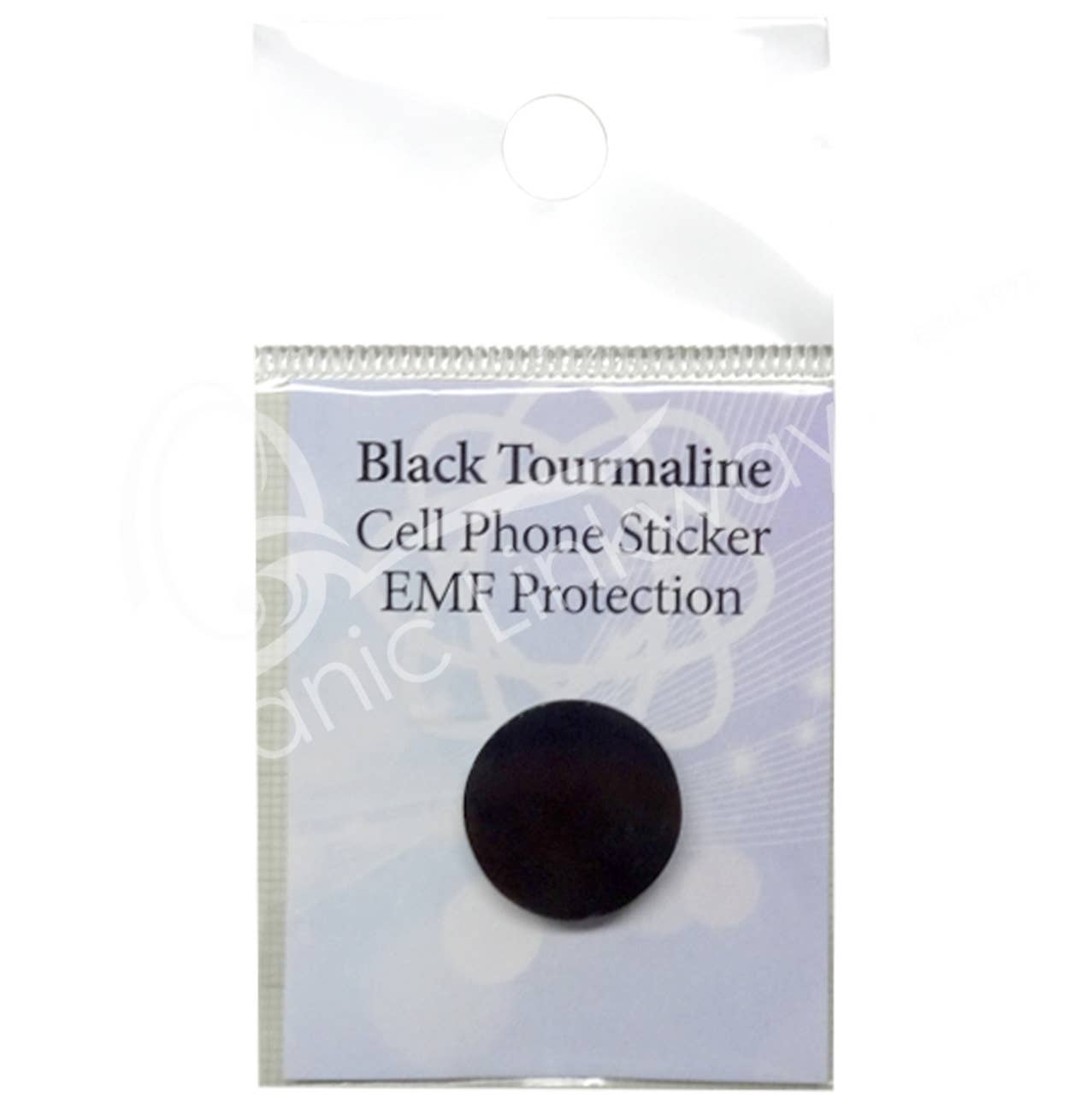Oceanic Linkways Inc - Wholesale Spiritual Stone/Crystal - (PC)EMF PROTECTION PLAQUE - TOURMALINE, BLACK ROUND 20 MM D0