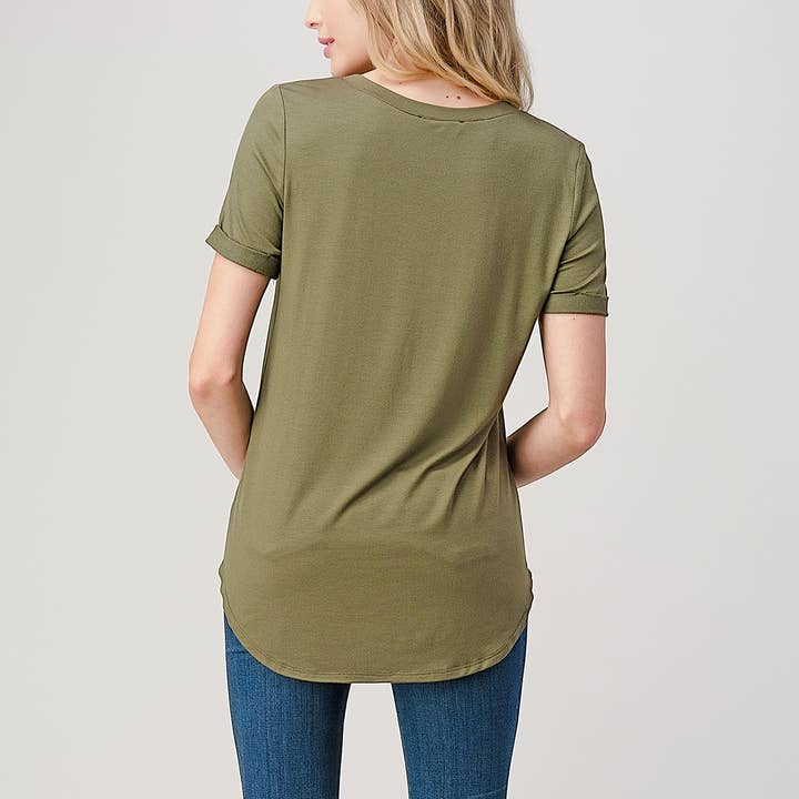 Heimious – Engroshandel T-shirt – til kvinder – Kortærmet rundhalset Modal T-shirt med afslappet pasform, T45311