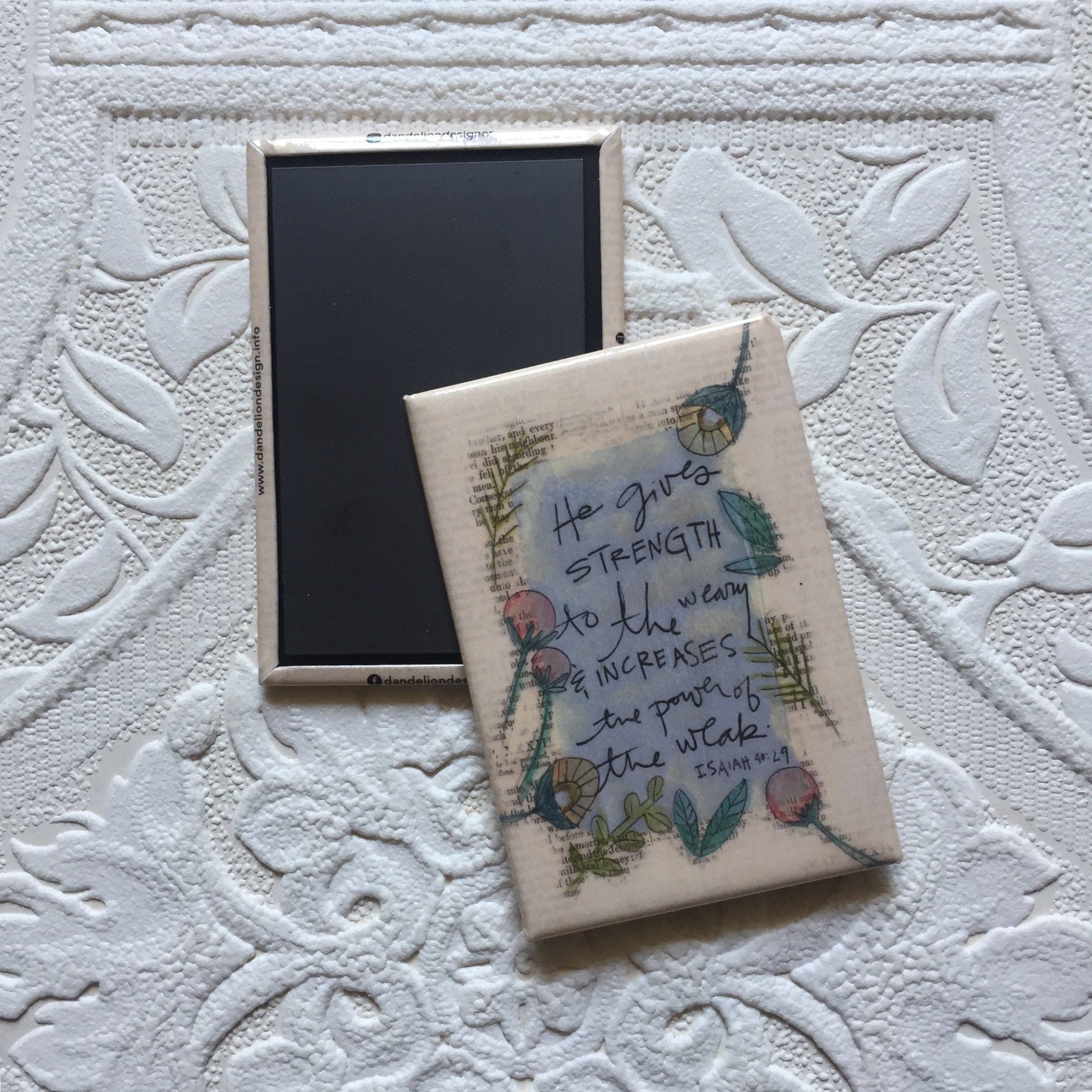 Dandelion Design - Wholesale Magnet - Magnet: He Gives1