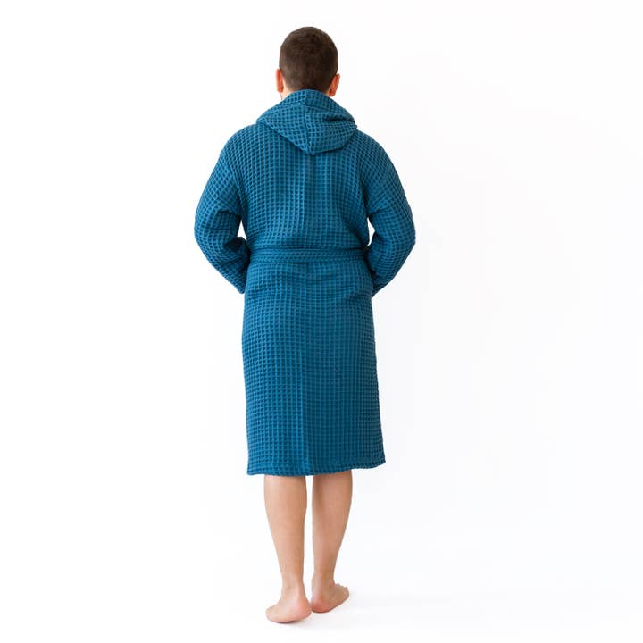 Vivamaison – Engroshandel Morgenkåbe - Unisex – Premium Vaflet Bomuld Badekåbe, Unisex Spa Komfort167