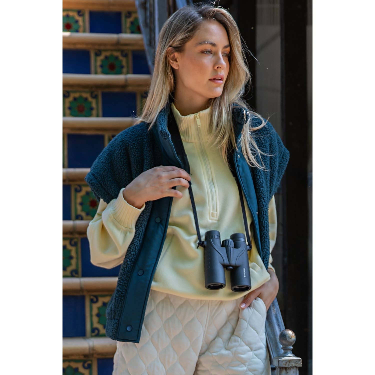 Rae Mode - Wholesale Athletic Jacket - Women's - OVERSIZED MICRO SHERPA VEST2