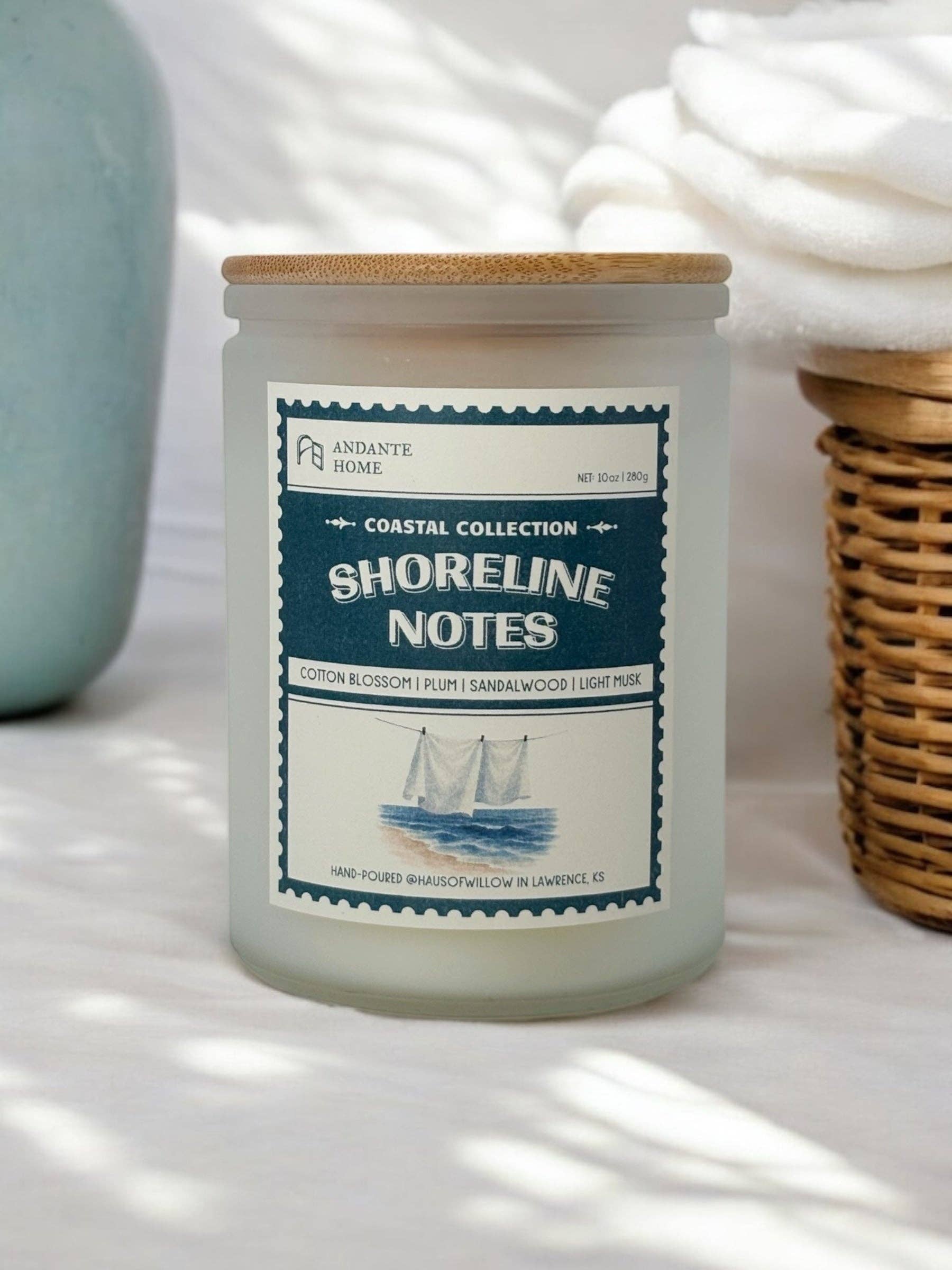 ANDANTE HOME - Wholesale Jar/Filled Candle - Shoreline Notes3