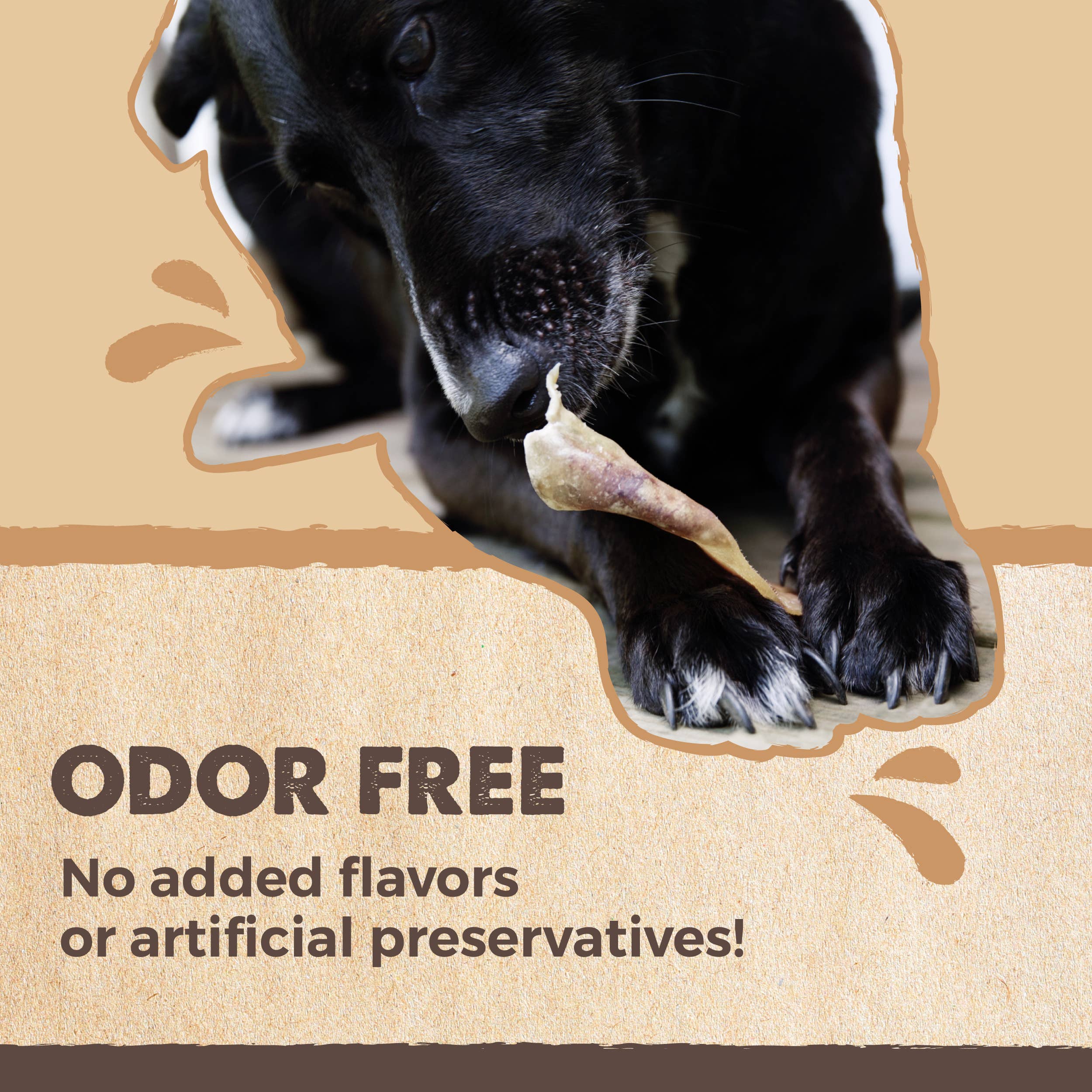 Mighty Paw - Wholesale Pet Treats - Dog - Naturals Half Pig Ears (Bulk Pack)12