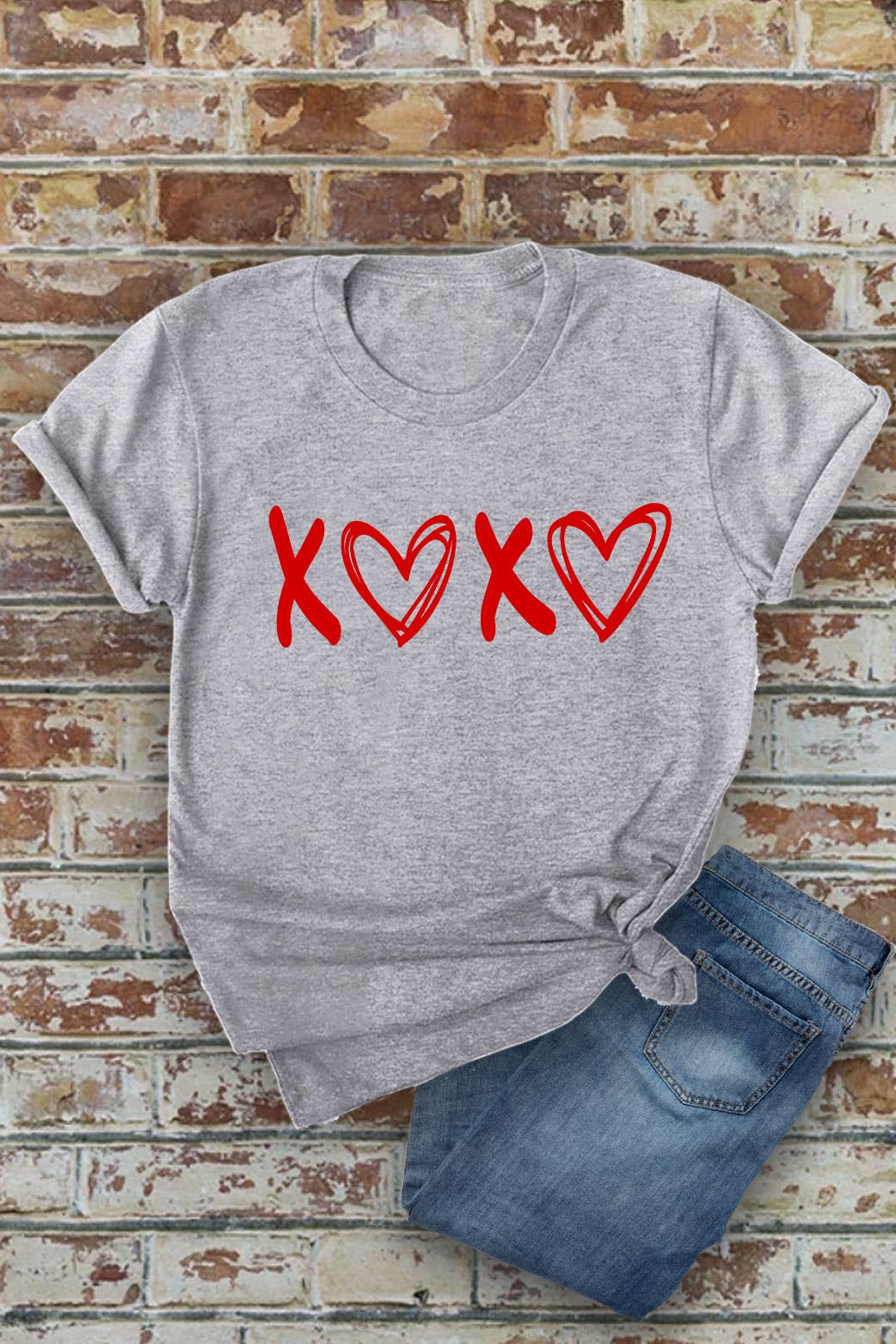 Top Avenue - Wholesale T-shirt met print - Dames - UNISEKS T-shirt met ronde hals en6