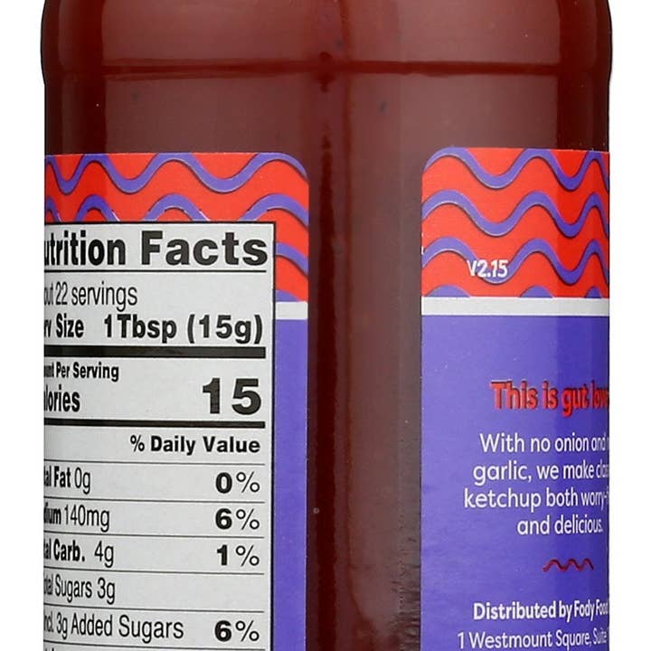 Everyday Supply Co - Wholesale Ketchup - FODY FOOD CO KETCHUP - Case of 61