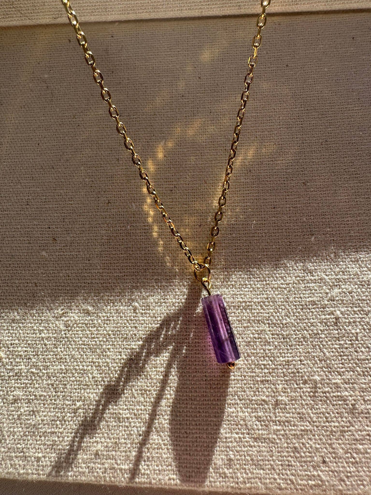 The Soulshine – wholesale Pendant/charm necklace – ALMA natural stone necklace0