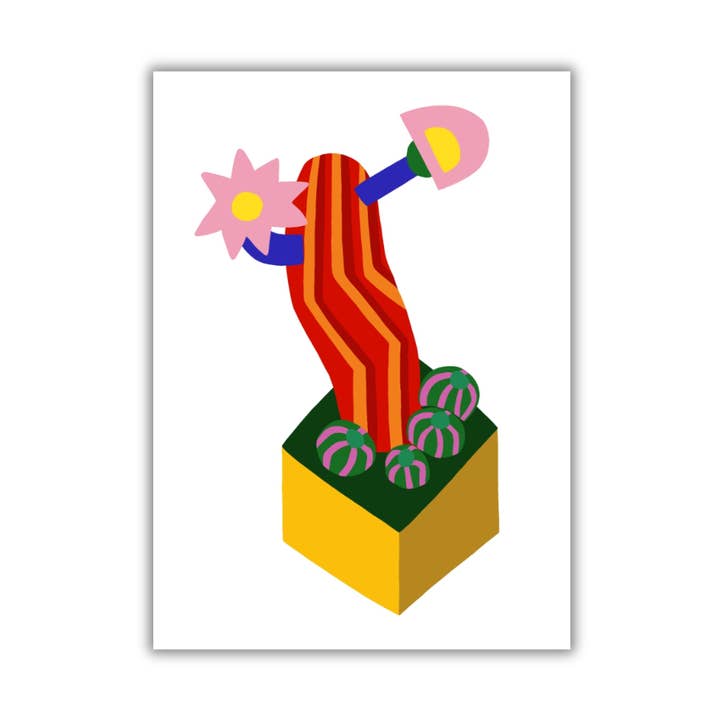 Pianta grassa #10 - stampa fine art 18x13 cm per la vendita all'ingrosso da parte di Colorobe