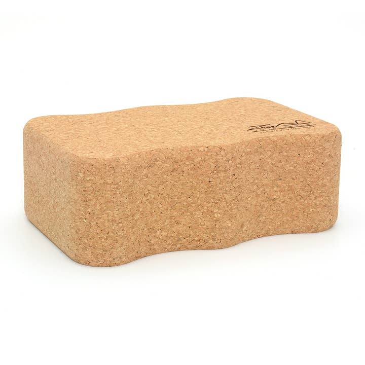 Wholesale Gifts Tomorrow - Wholesale Fitness Equipment - Zen Yoga Wedge - Cork Block (Onda)