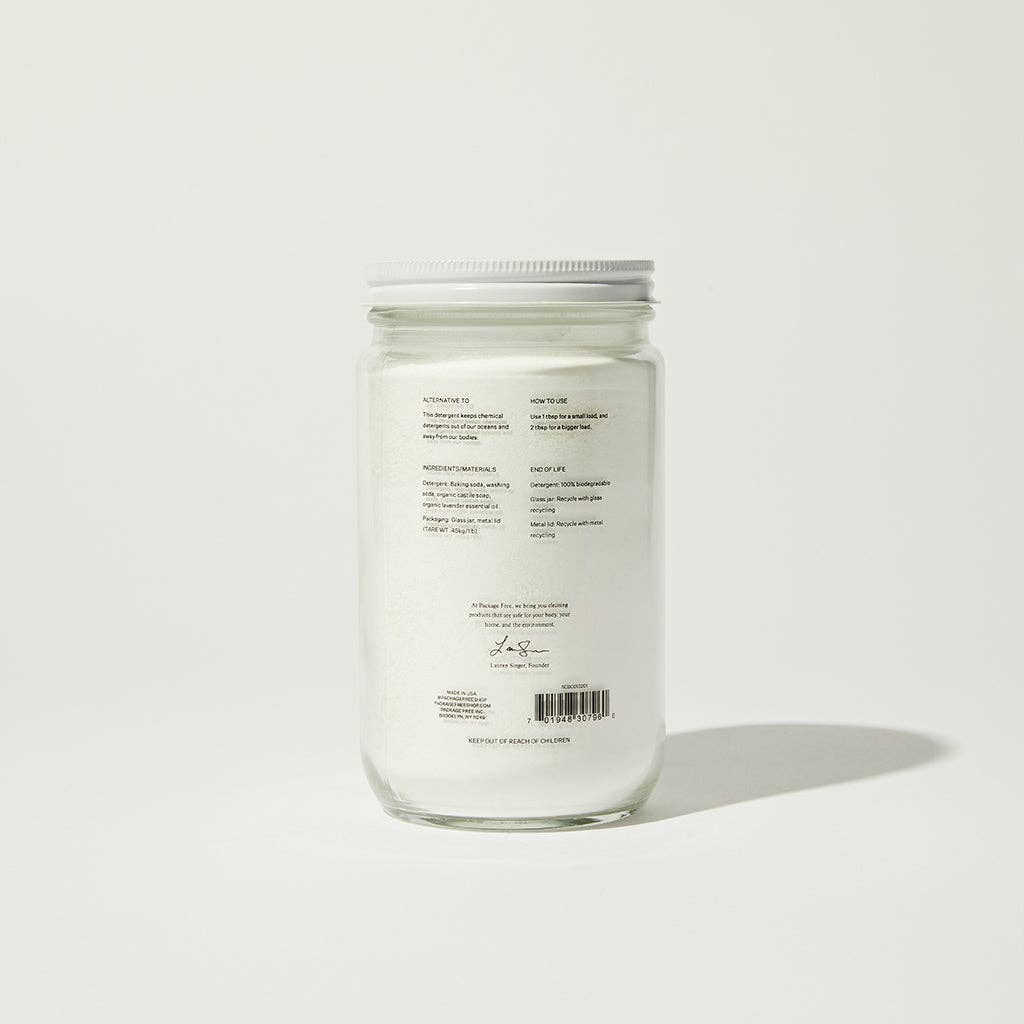 Package Free - Vendita all'ingrosso Detersivi per bucato in polvere/capsule - Semplicemente Co. Detersivo per bucato11