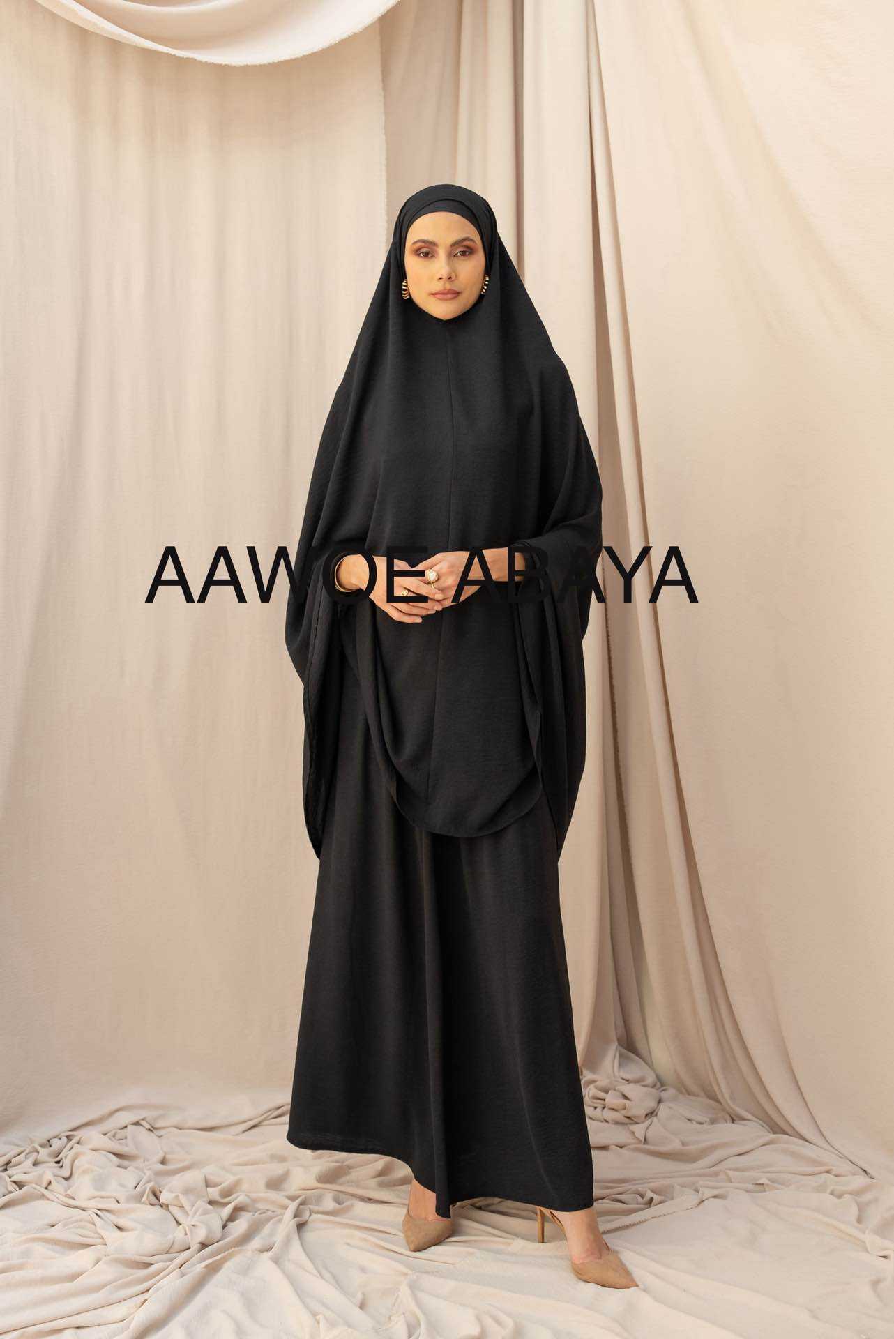 Aawoe Abaya - Wholesale Tops Set - Women's - Jilbab Janne Ready-to-Wear Elegant - 2801-SET49