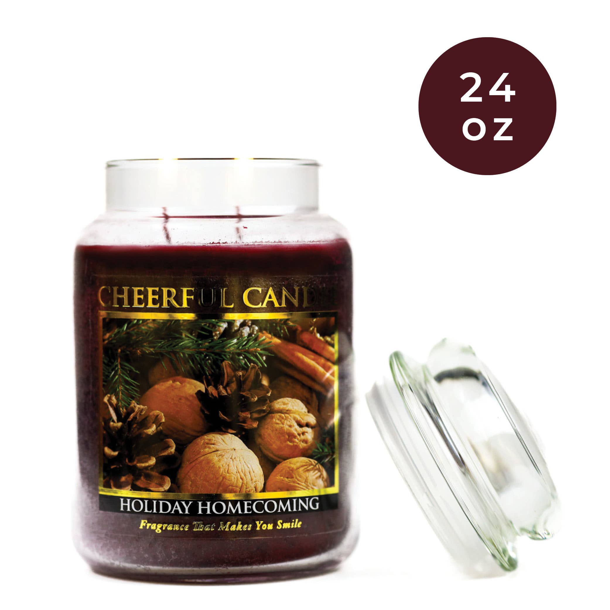 A Cheerful Giver - Wholesale Jar/Filled Candle - Cheerful Candle (24oz.) – Holiday Homecoming1