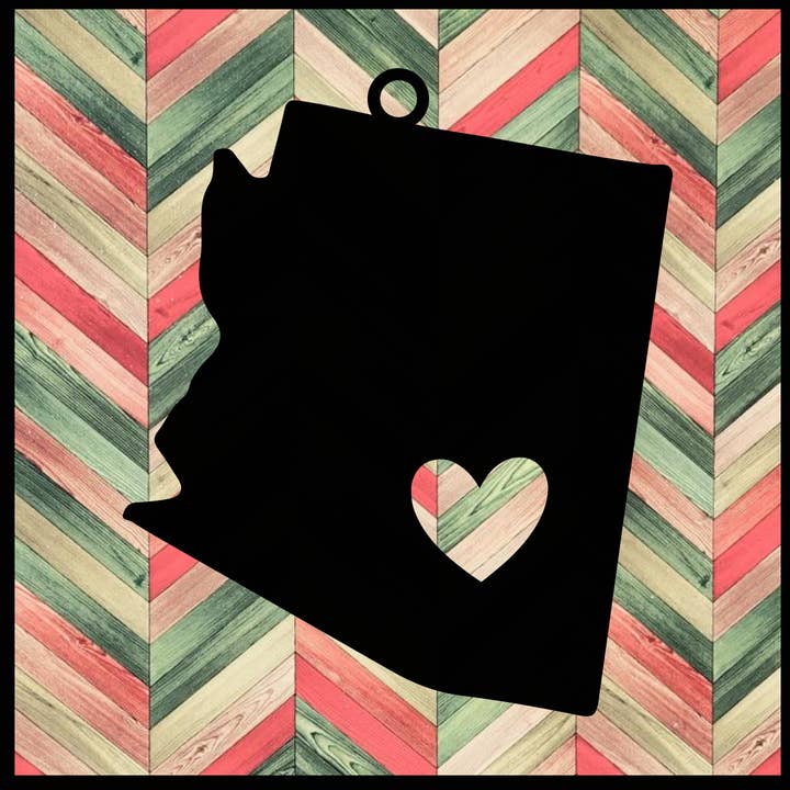 Ornamento in metallo Arizona per la vendita all'ingrosso da parte di Designed With Sparks