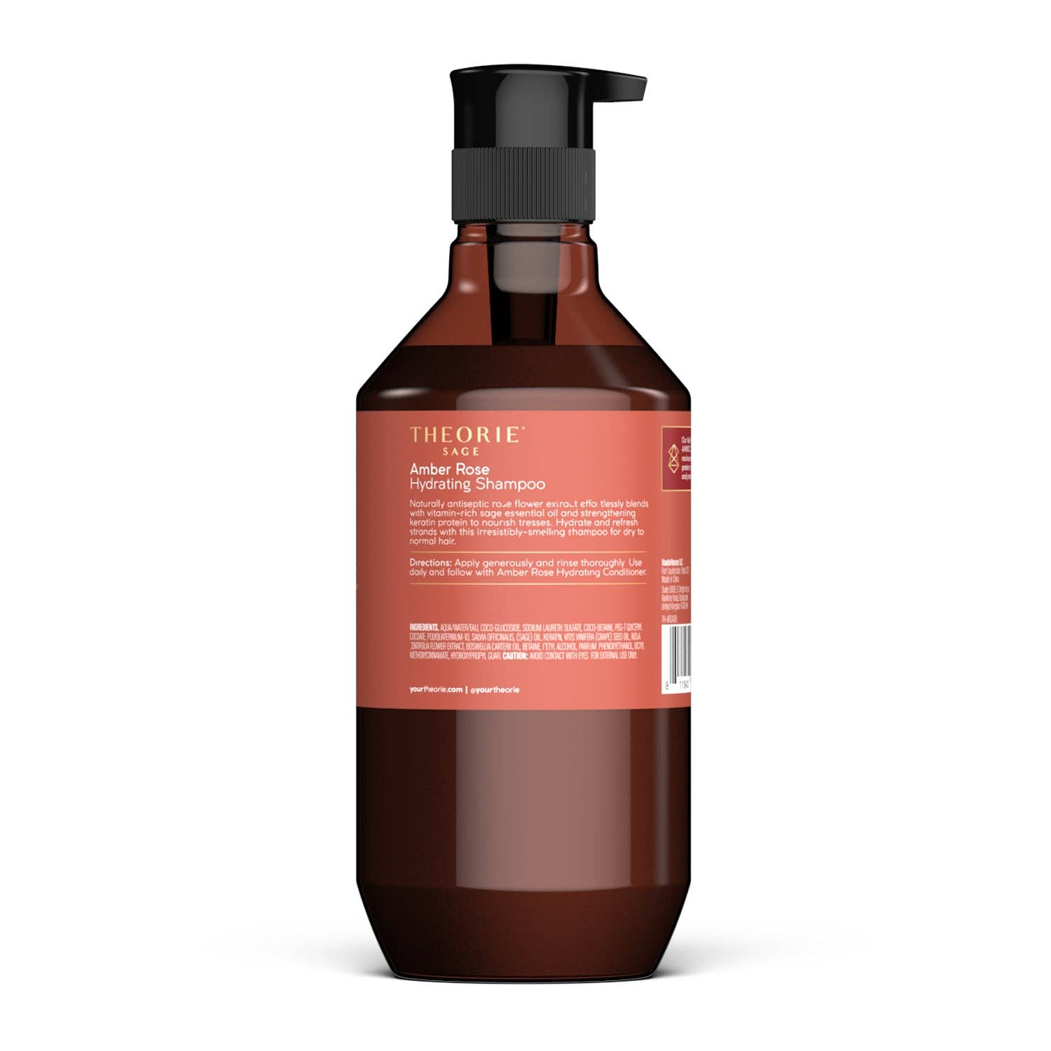 THEORIE - Wholesale Hair Shampoo - Amber Rose Hydrating Shampoo1