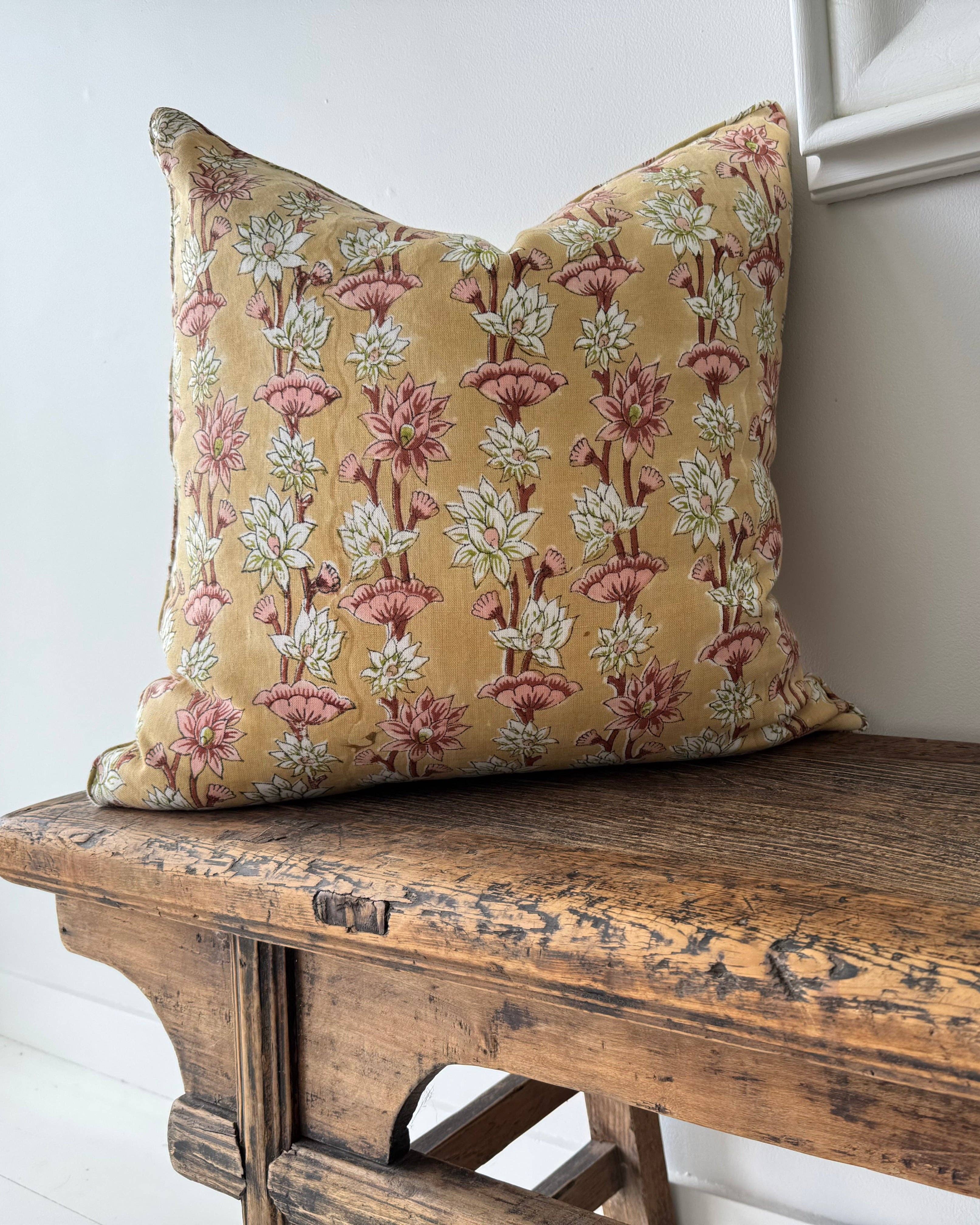 Humble Living - Vente Coussin décoratif - Fleur de lotus6