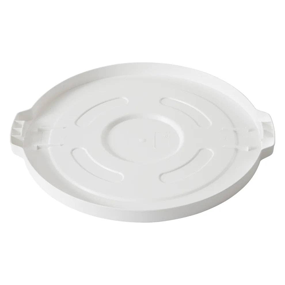 EcoQuality - Wholesale Trashcan/Trash Bin - FCW-10L/20L, 10gln/20gln Lid for White Trash Can, NSF, EA5