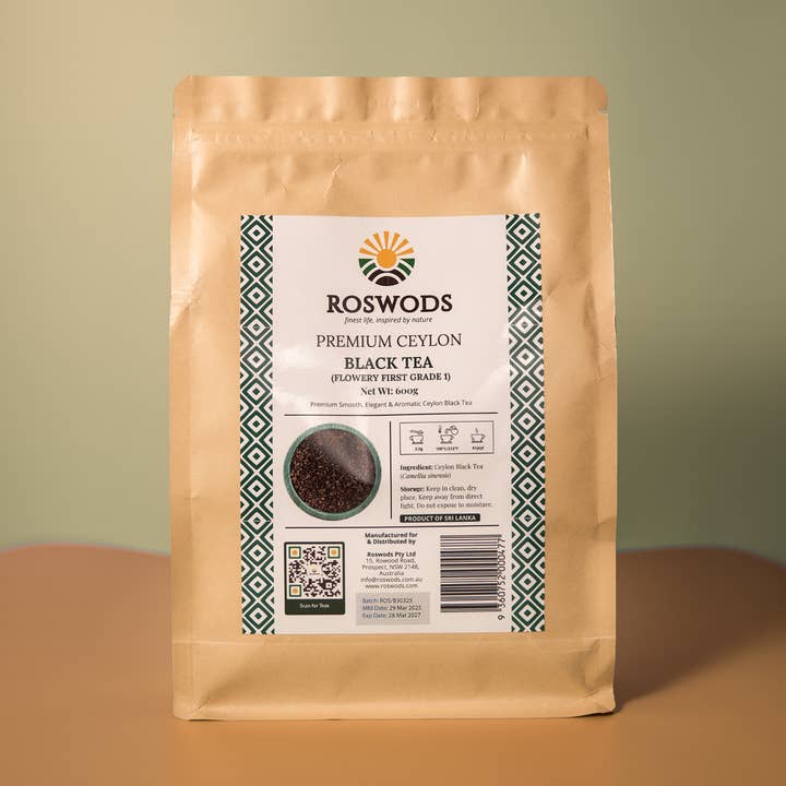 Ceylon Black Tea – FF1 (Flowery First Grade 1) - Strong for wholesale by ROSWODS
