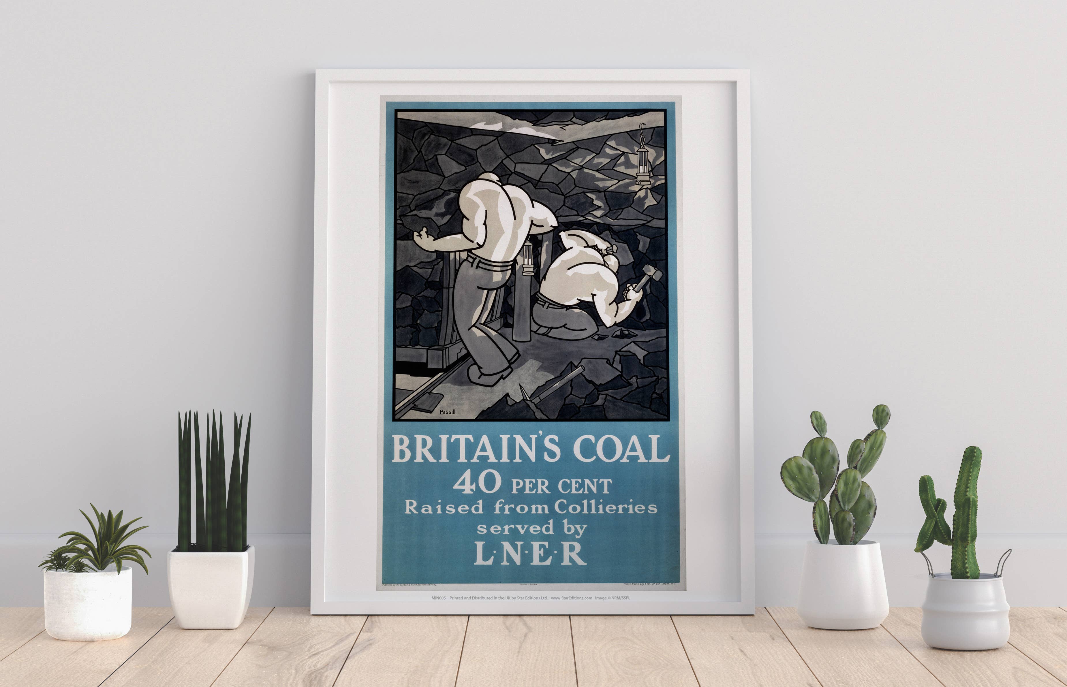 Star Editions – wholesale Art print – Britain's Coal - 11X14” Premium Art Print