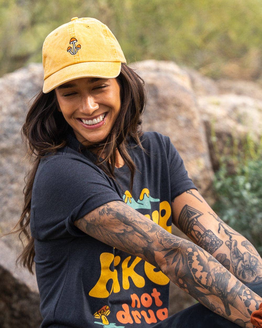 Keep Nature Wild – wholesale Baseballkeps - Unisex – Shroom Dad Hat | Senap1