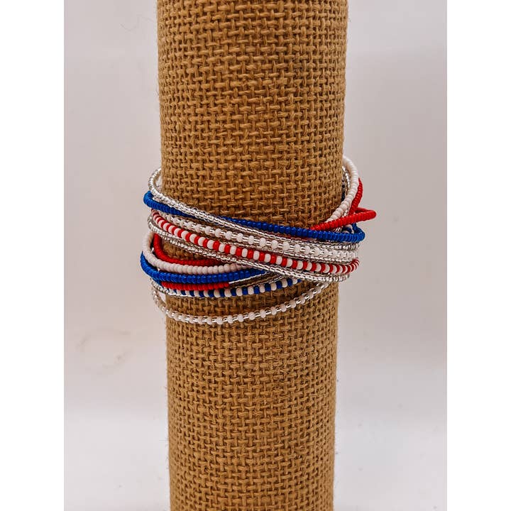 Her Best Foot Forward - Wholesale Beaded bracelet - Shanga Bracelet Collection19