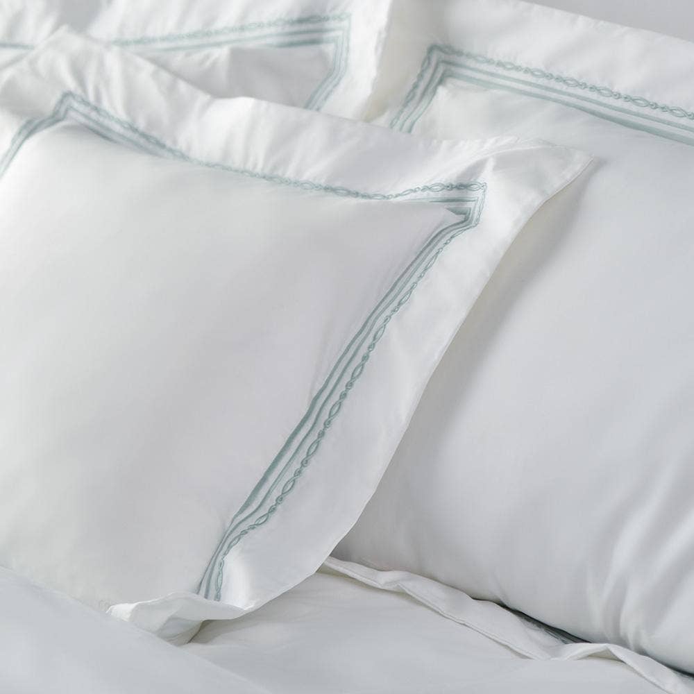 Crown Goose - Wholesale Bedding Set - Cordon Collection, Winter Mint King2