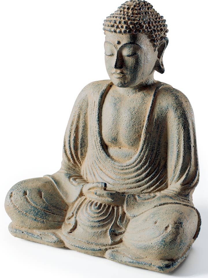 Sitting Large Resin Buddha for wholesale by Namaste
