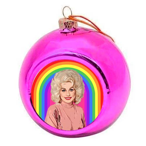 Christmas Baubles 'RAINBOW DOLLY' for wholesale by ART WOW