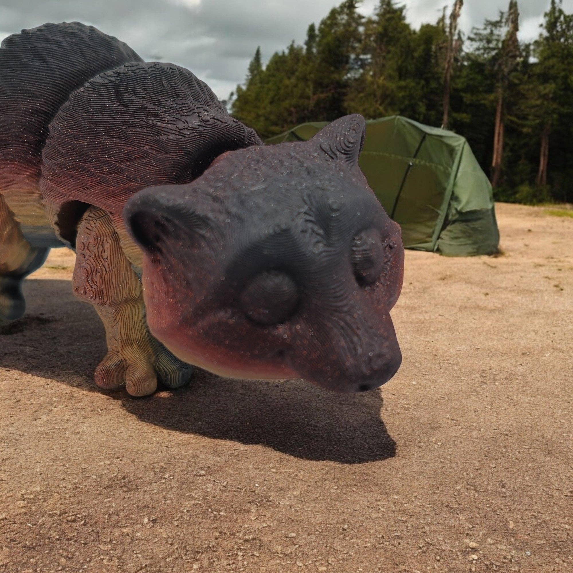 Fantasy Pets – Brinquedo estatueta - Crianças por atacado – Rustle Racoon11