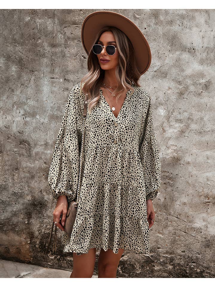 Ocean Babe Swimwear - Wholesale Dress - Women's - Leopard Print Dress(BIG SALE)