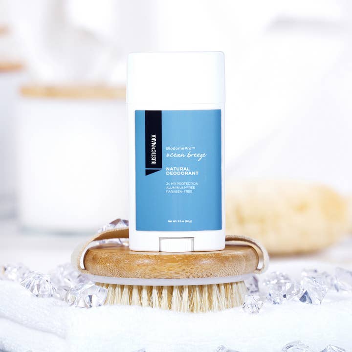 Rustic MAKA Natural Deodorants + Body Care - Wholesale Deodorant – Unisex - OCEAN BREEZE Natural Deodorant (Baking Soda-Free)2