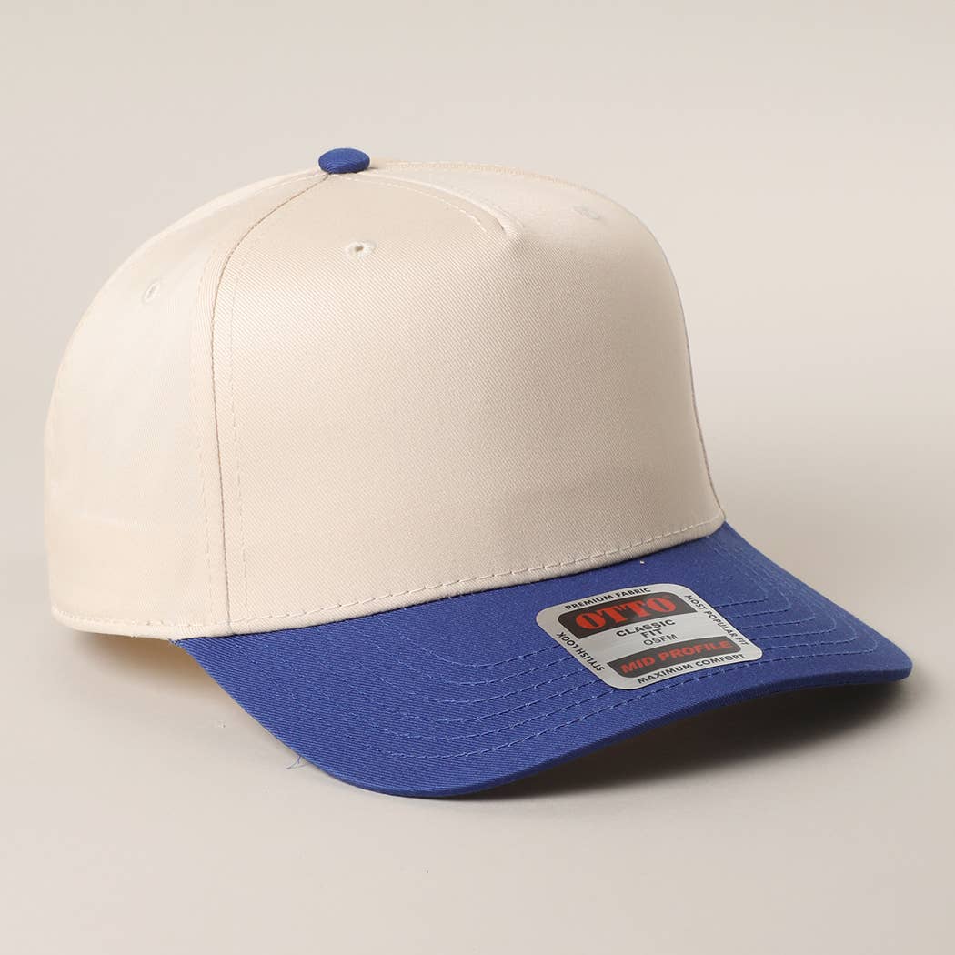 Fashion City - Vendita all'ingrosso Cappellino  da camionista - Unisex - Cappellino Trucker a 5 Pannelli Bicolore con Profilo Medio1