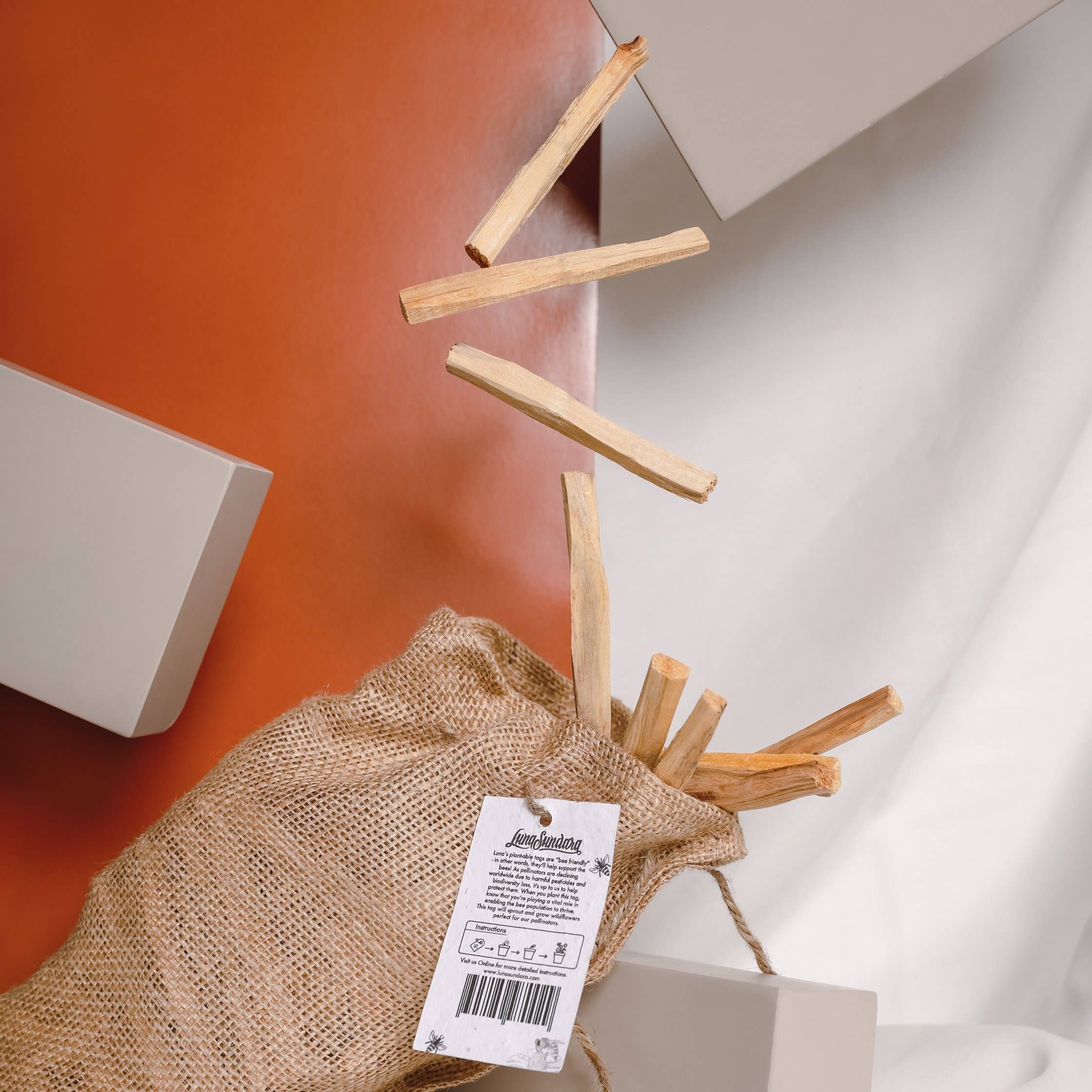 Luna Sundara - Vendita all'ingrosso Stick smudge - Bastoncini di Palo Santo per purificazione (1 libbra)2