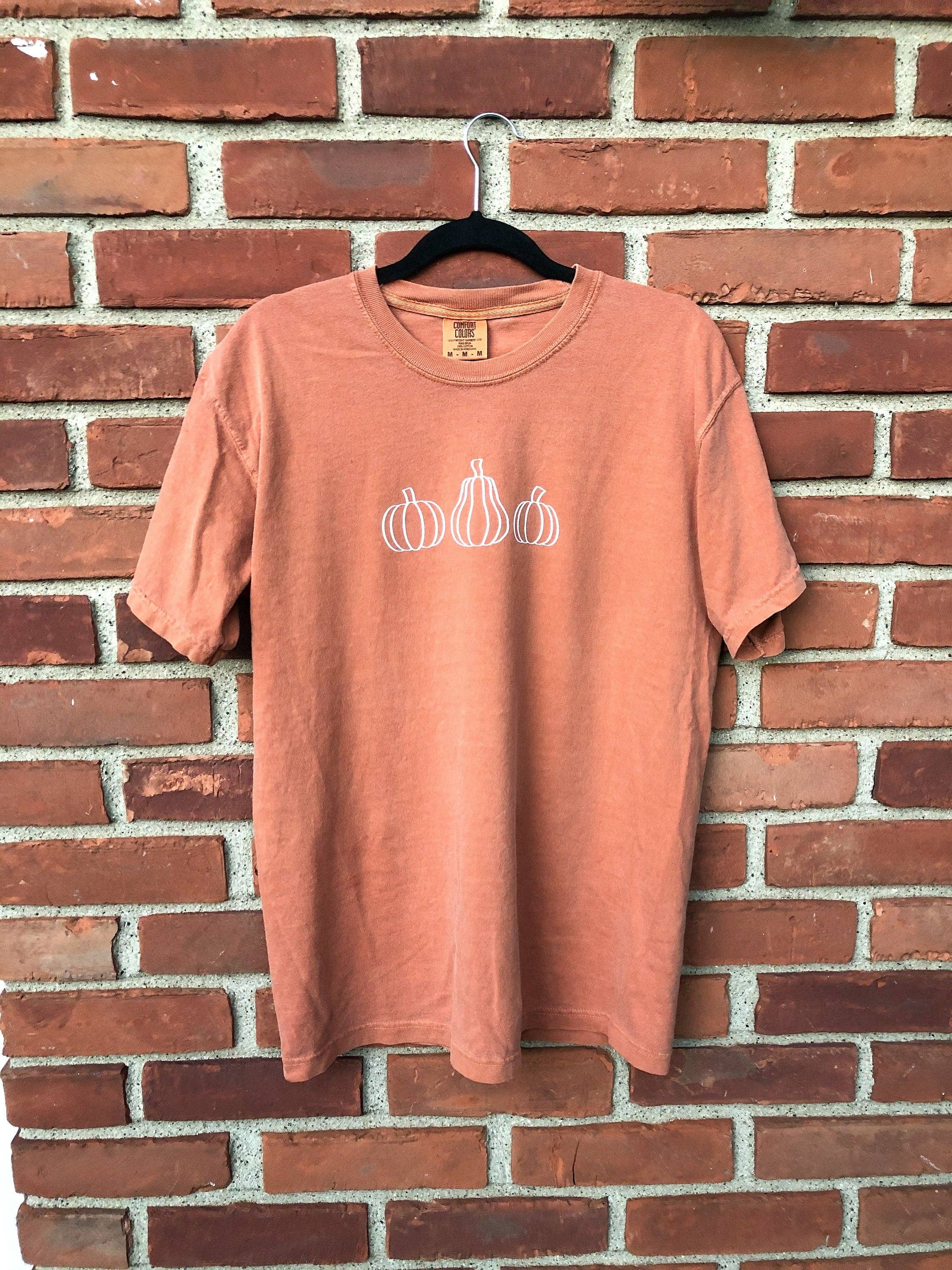 Molly Louise Shop – wholesale T-shirt – women's – Pumpkin T-Shirt l Fall T-Shirt l Autumn T-Shirt l Halloween T-Shirt