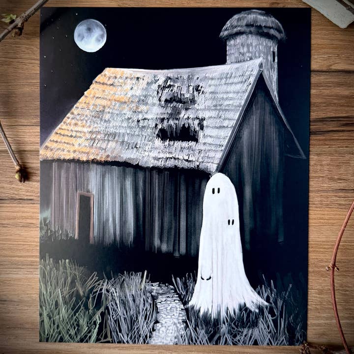 Signum Somnia - Wholesale Art Print - Haunted Barn Art Print6