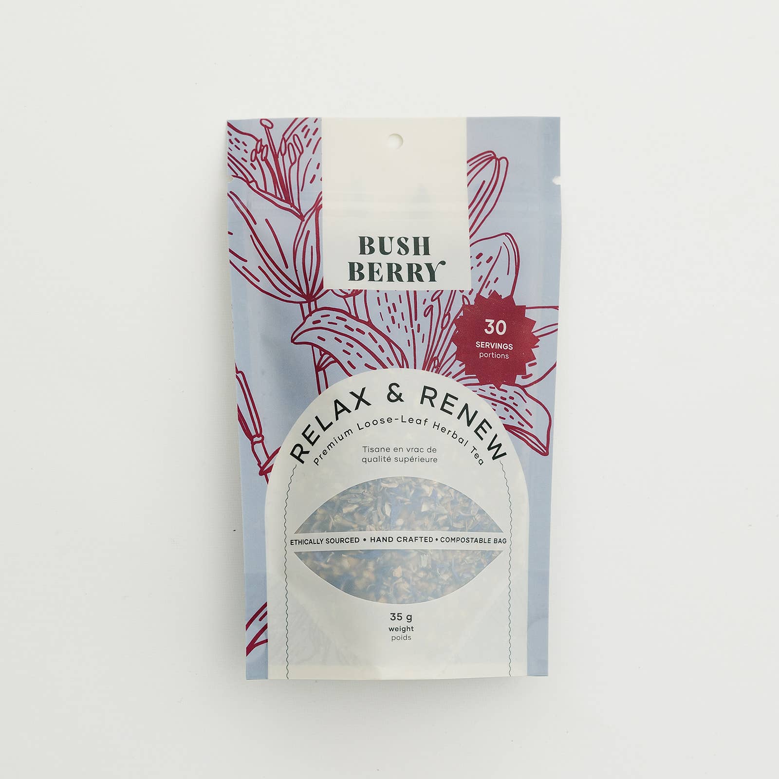 Bush Berry - Wholesale Loose tea - Organic Relax and Renew Loose Leaf Tea5