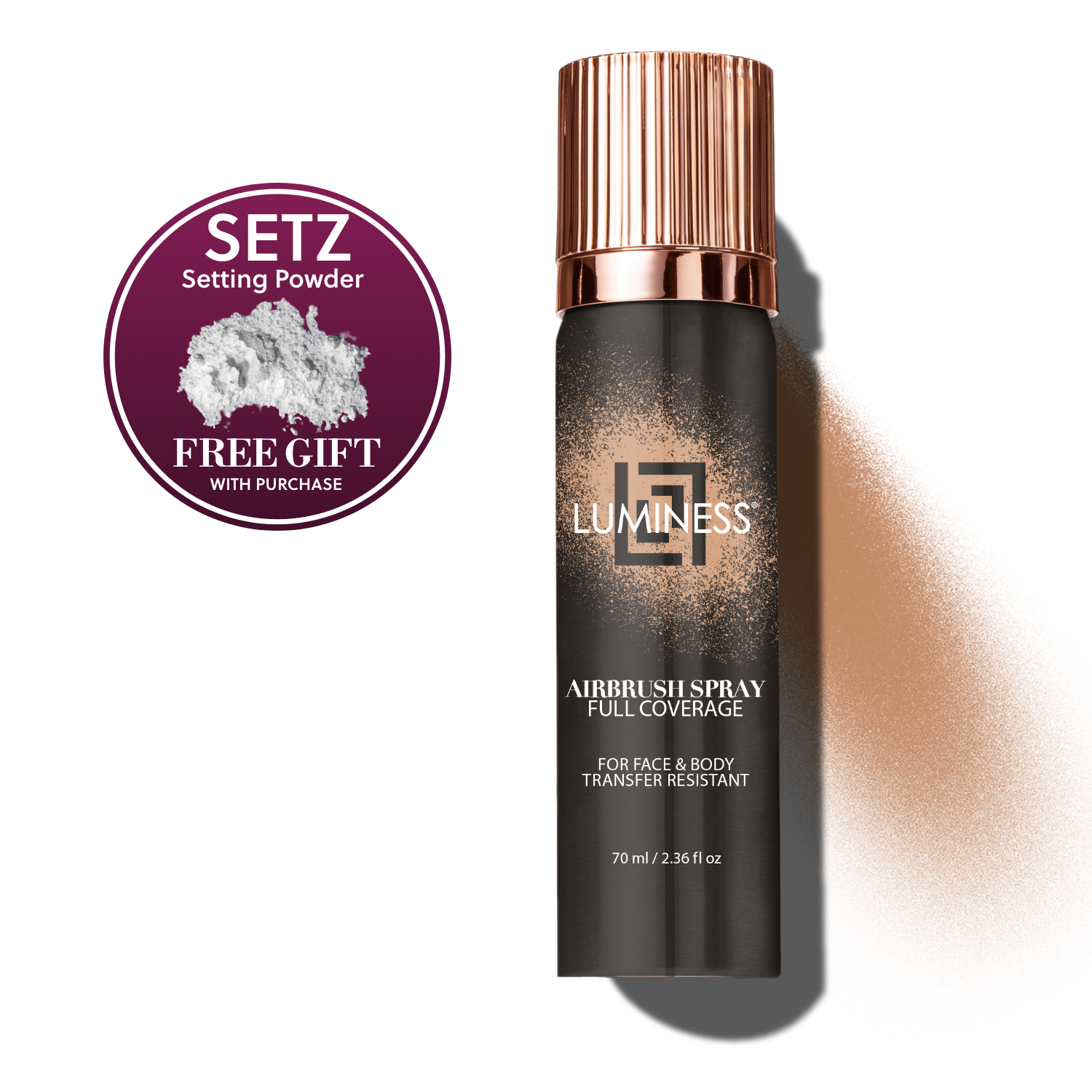 LUMINESS - Wholesale Foundation - Airbrush Full Coverage Foundation for Body & Face6