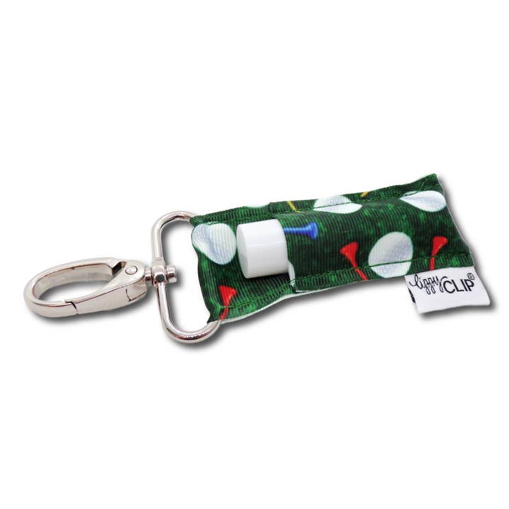 Porta balsamo labbra Golf LippyClip® per burro cacao per la vendita all'ingrosso da parte di LippyClip Lip Balm Holder