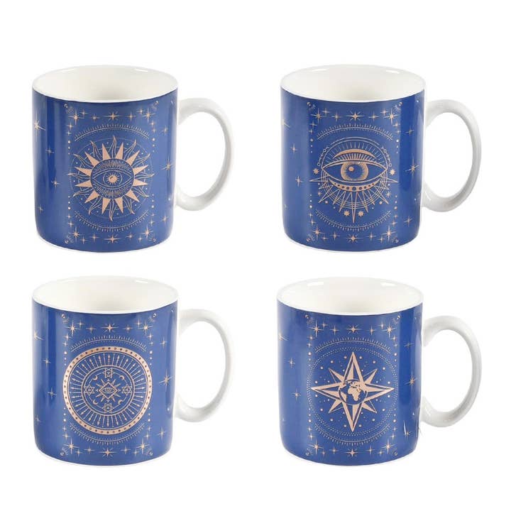 Astres Mugs - set of 4 for wholesale by AULICA
