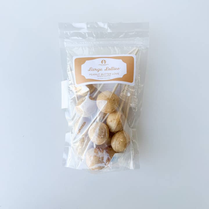 Candy Making Co. – wholesale Lollipop – Large Lollies: Peanut Butter Love Lollipop Candy