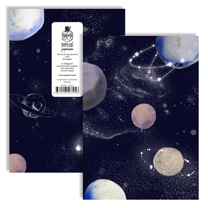 Simpelt tomt notesbog - Galaxy for engroshandel hos Papetri paperworks