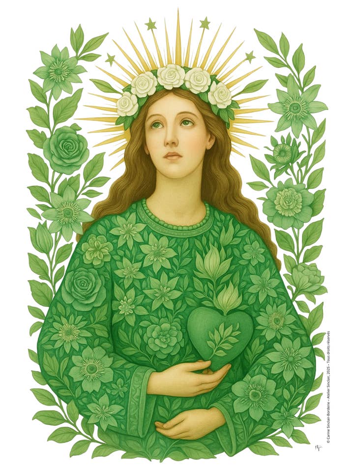 GREEN GODDESS for wholesale by ATELIER SINCLAIR