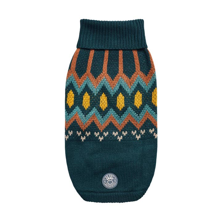 Heritage Sweater - Teal for wholesale by GF Pet